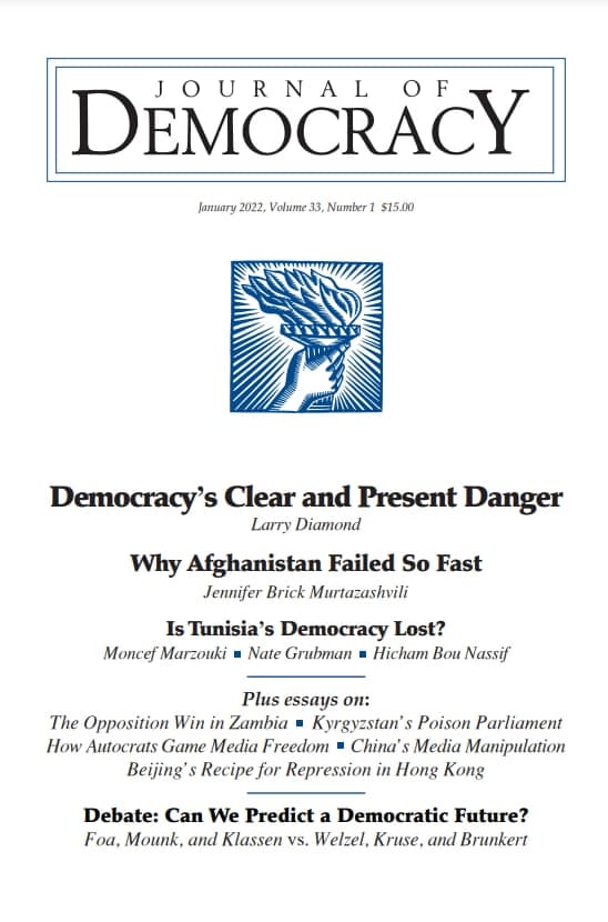 Collapse of Afghanistan | Journal of Democracy